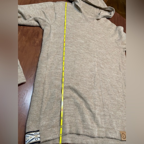 Paka Apparell Apalaca Wool Unisex Sweater Hoodie Size M - Picture 7 of 8